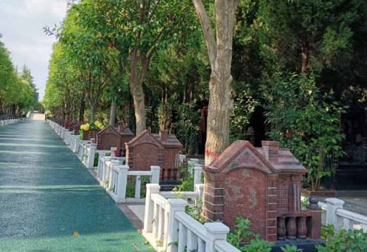 西安樹葬墓園環境